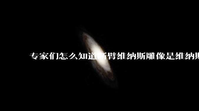 专家们怎么知道断臂维纳斯雕像是维纳斯而不是其他女神？甚至连创作者都知道？