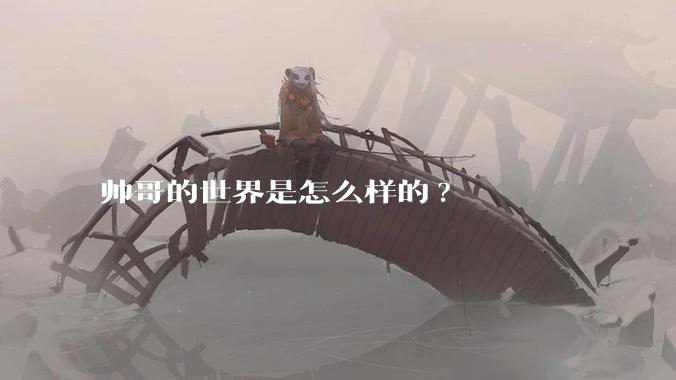 帅哥的世界是怎么样的?